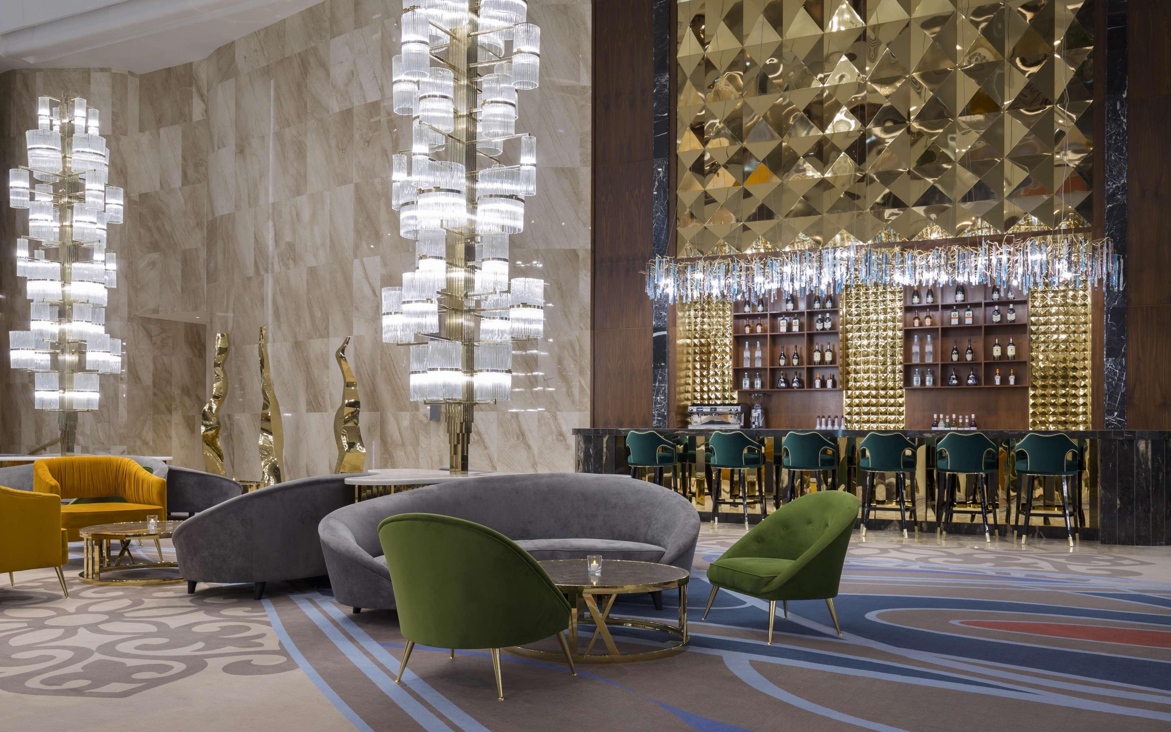 Hotel Hilton Astana Zewnętrze zdjęcie The lobby of the hotel